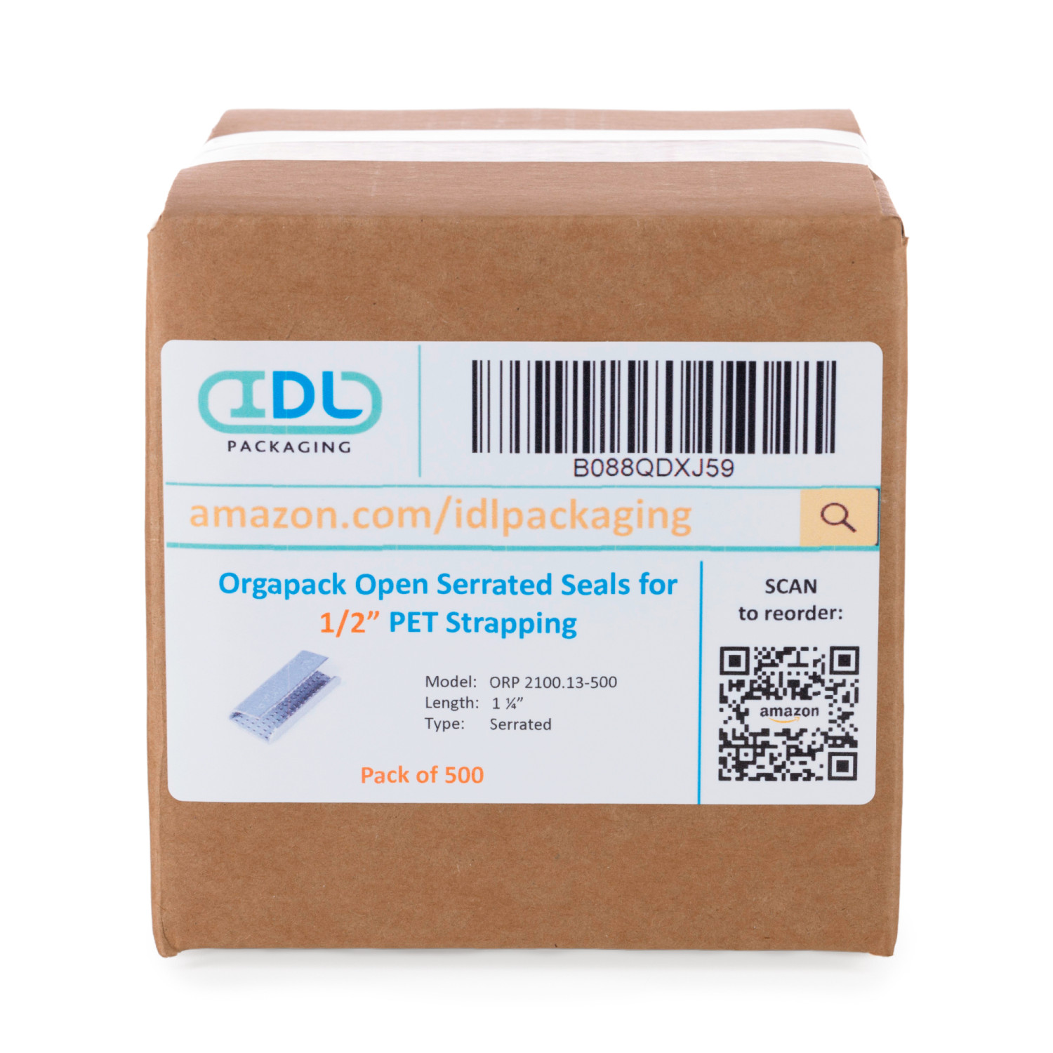 Standard 1/2" x 3440' Polyester (PET) Strapping Kit, 780 lbs. Break Strength 3